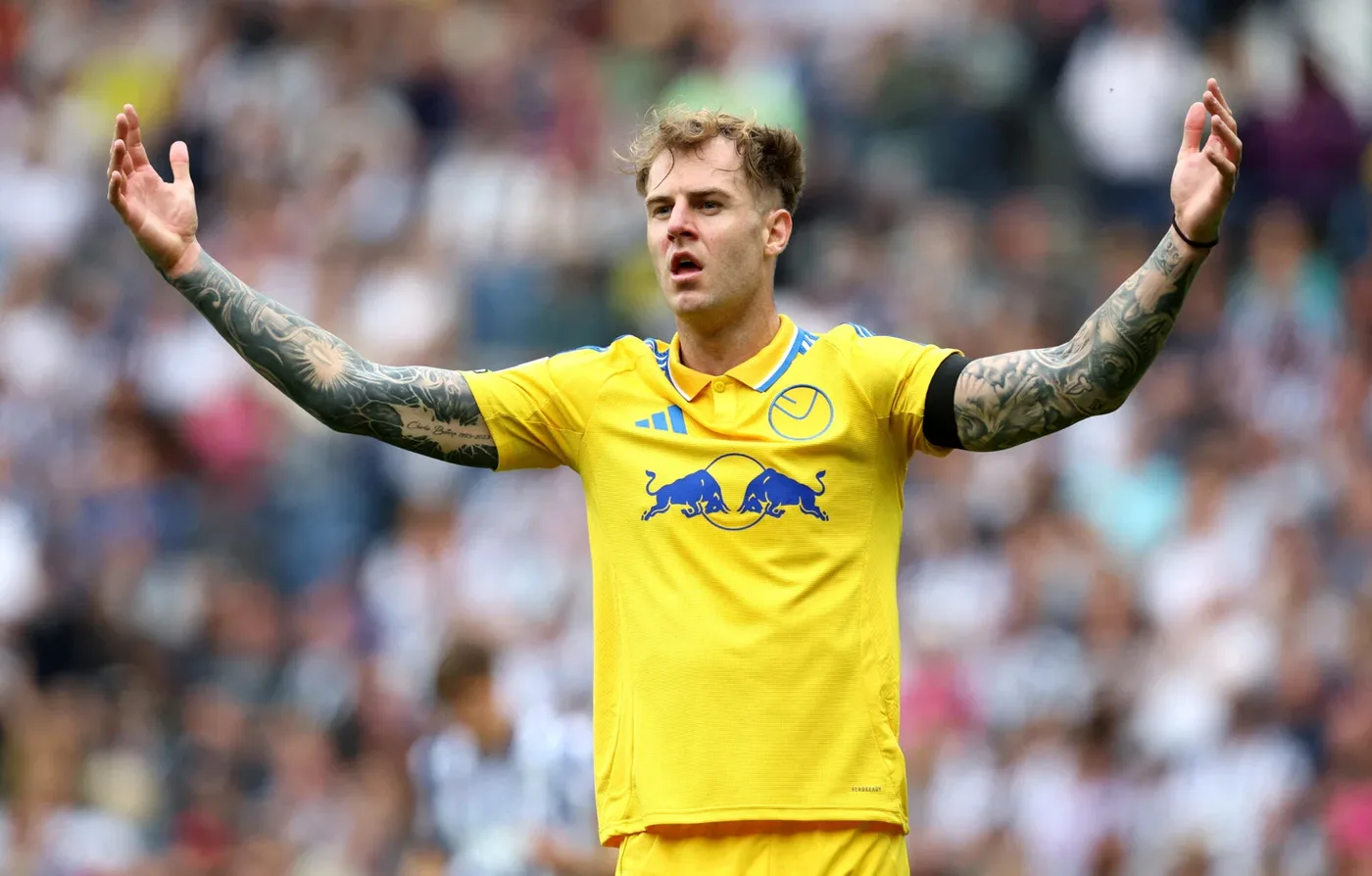 Joe Rodon playing for Leeds United after completing a permanent move in summer 2024