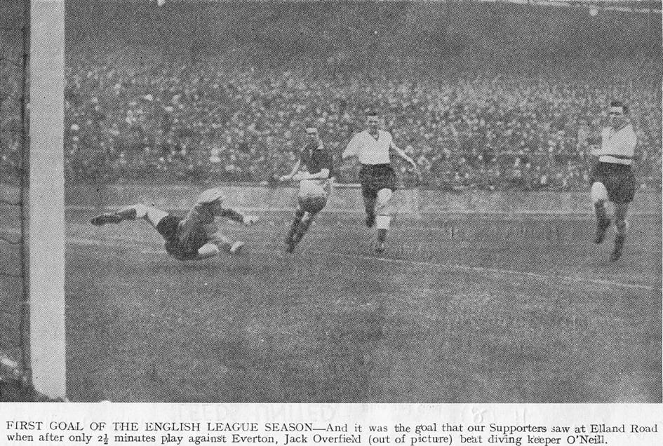 Leeds United 5–1 Everton, 18 August 1956 — Matches that mattered