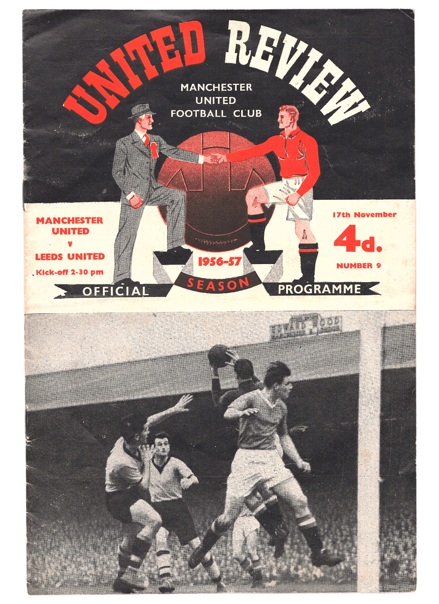 Manchester United 3–2 Leeds United, 17 November 1956 — Matches that mattered