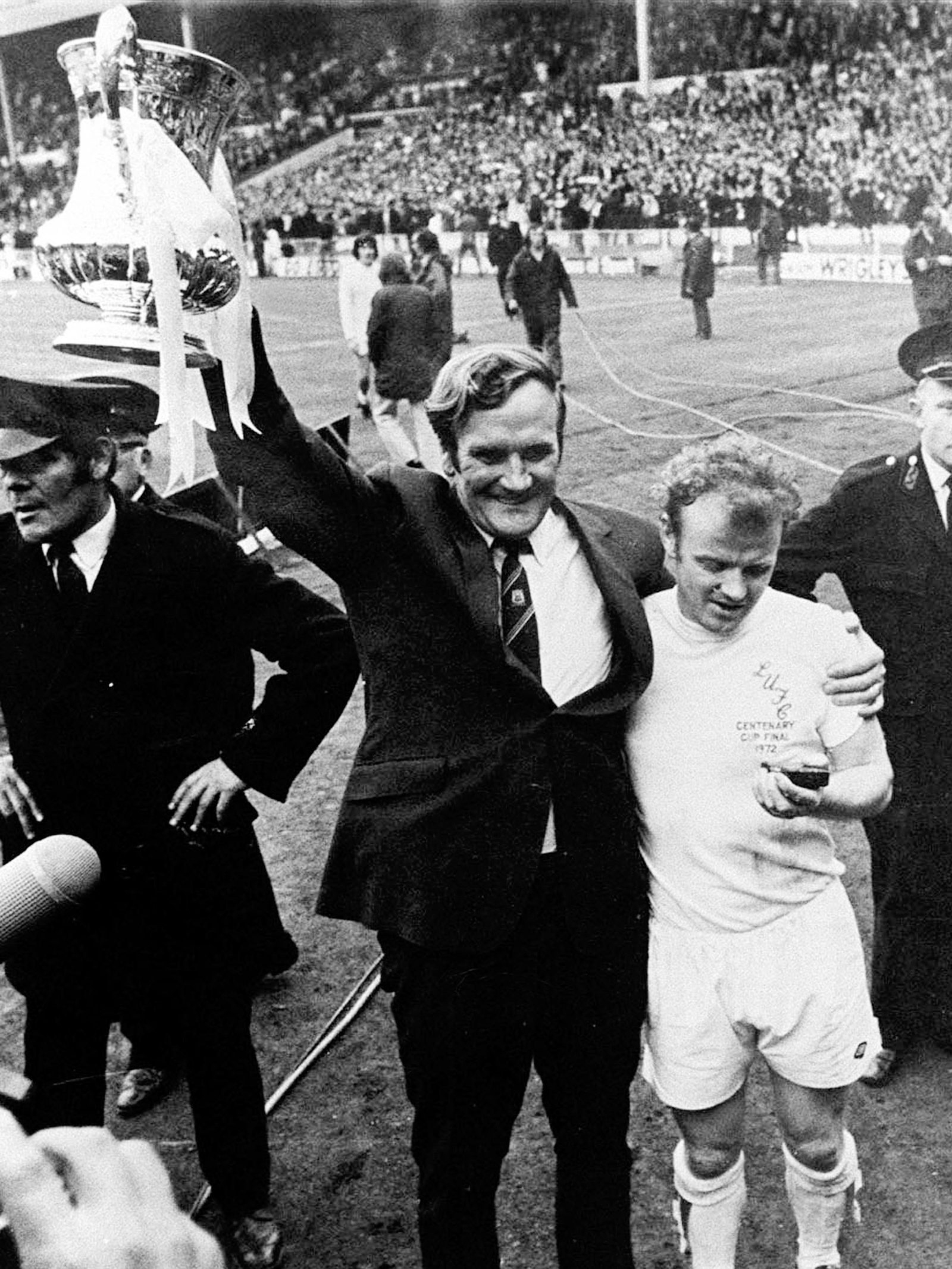 Don Revie and Billy Bremner, 1972 final