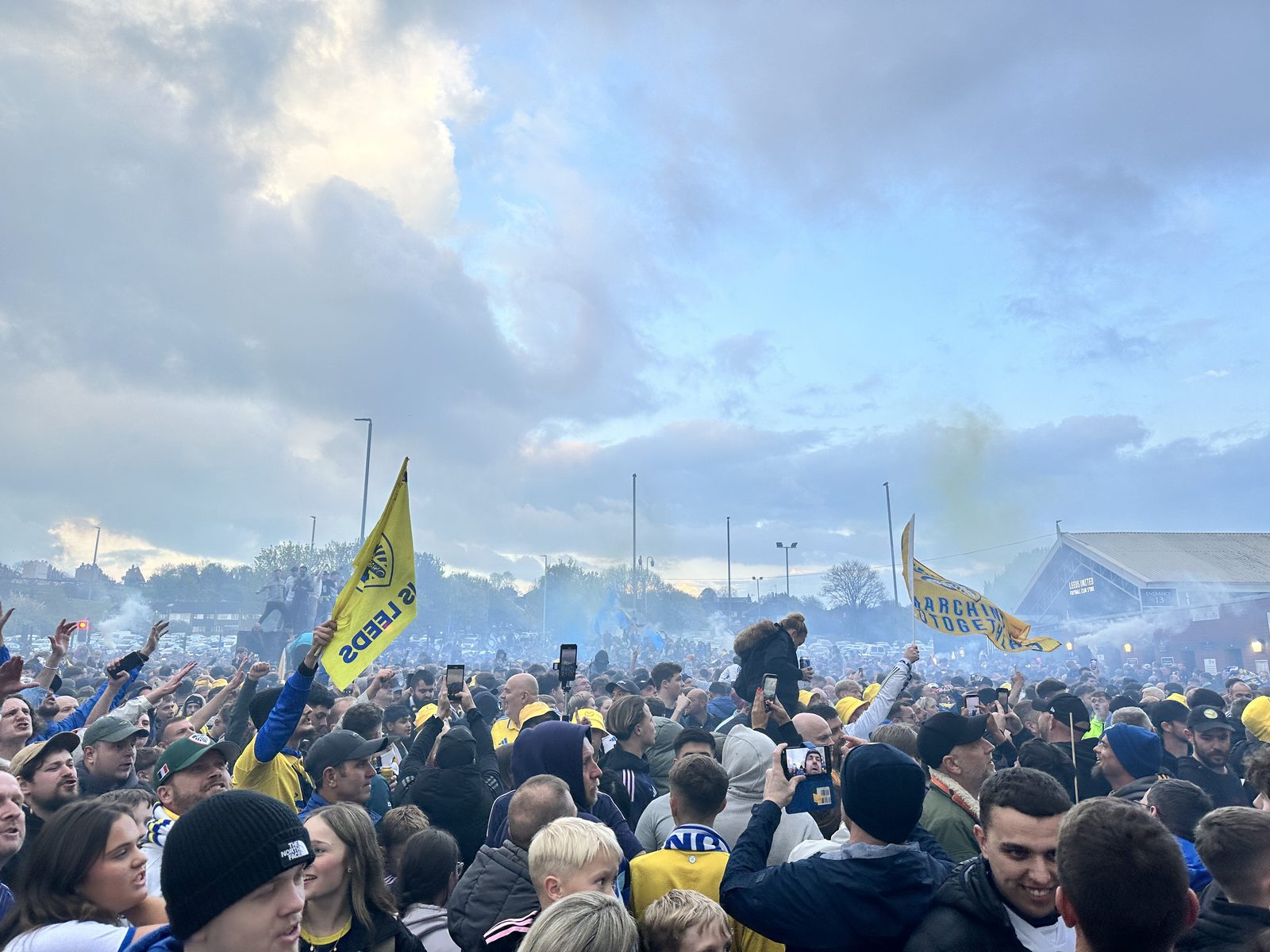 Promotion party, Elland Road 2025