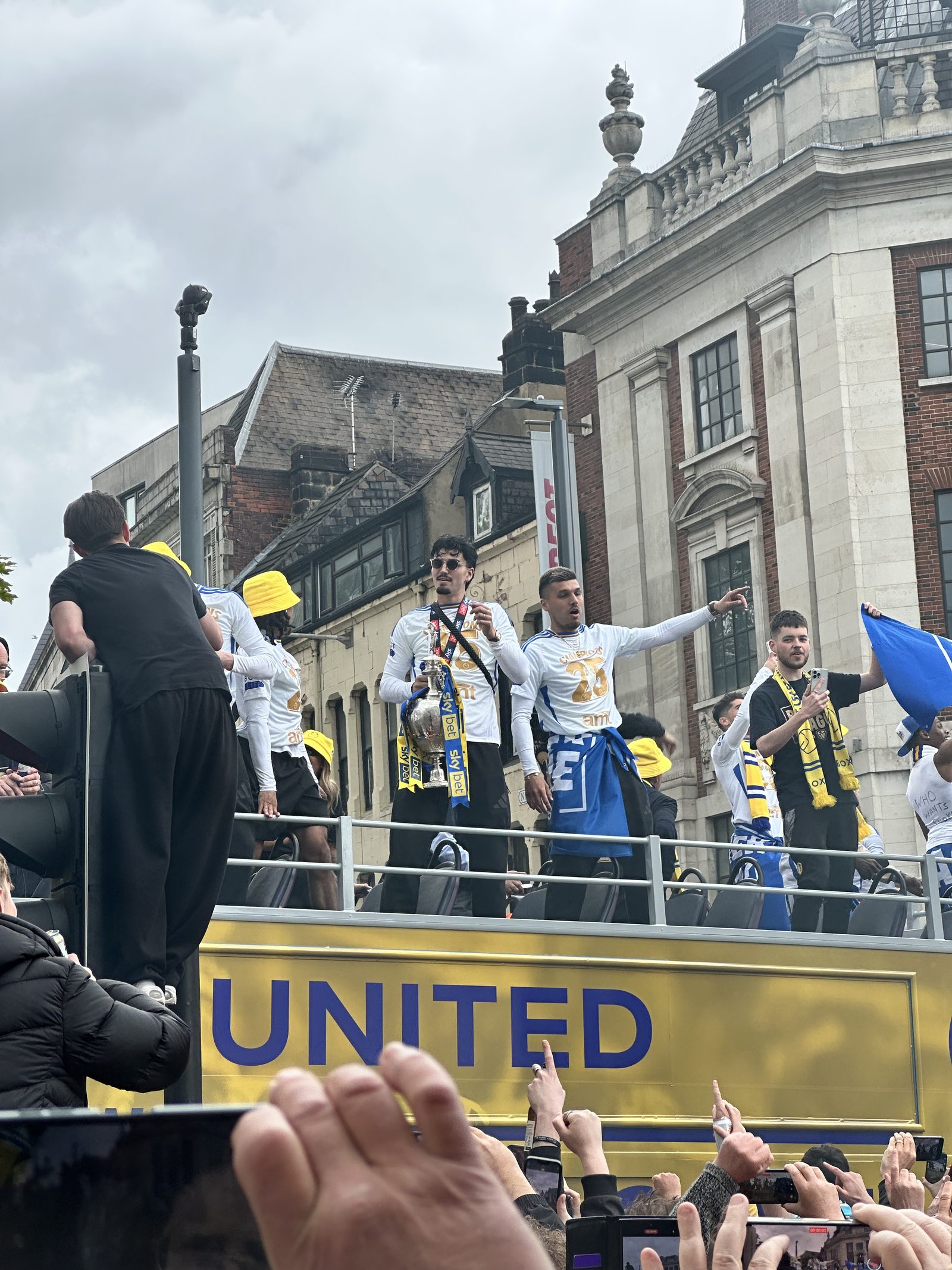 Pascal Struijk on the parade, 2025