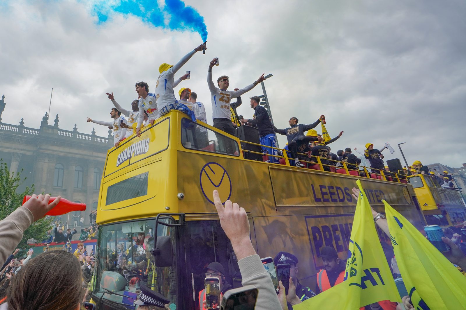Championship trophy parade, 5 May 2025